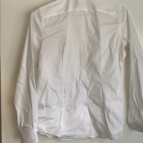 White cotton button down - Picture 2 of 2